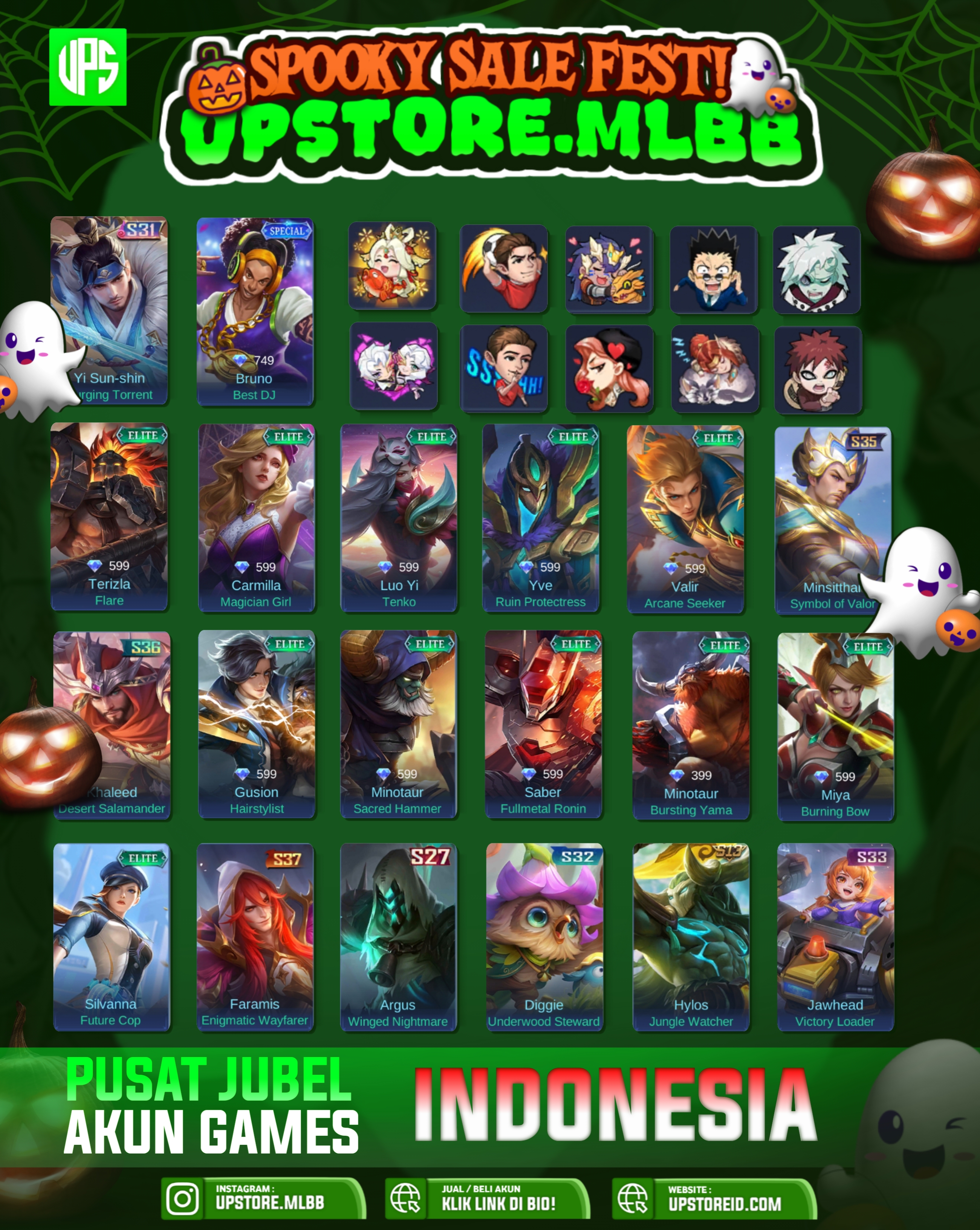 M316 - HERO 42 | SKIN 45, MOBILE LEGENDS - Product Image