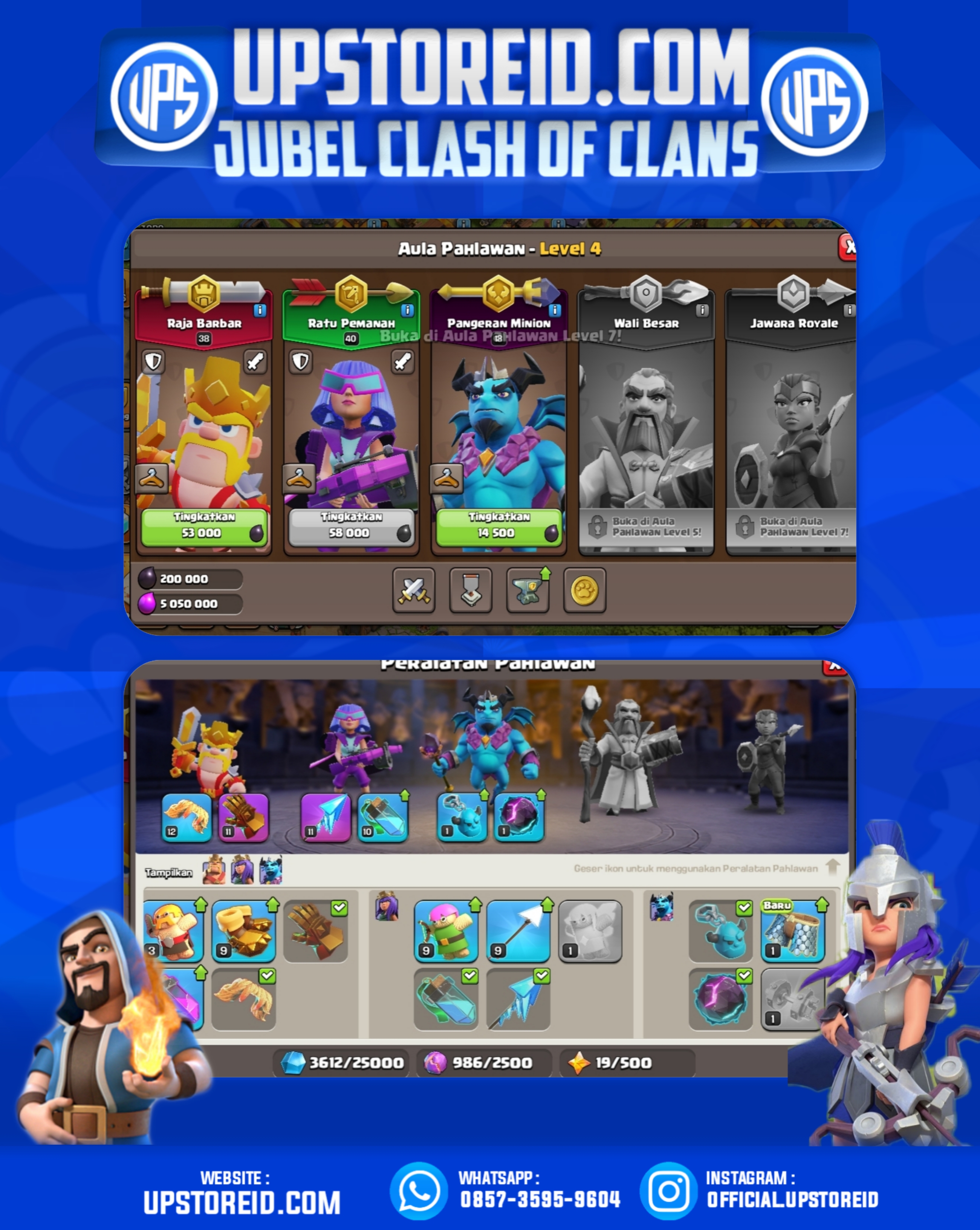 C001 - TH 11 | LV 95, CLASH OF CLANS - Spec Image