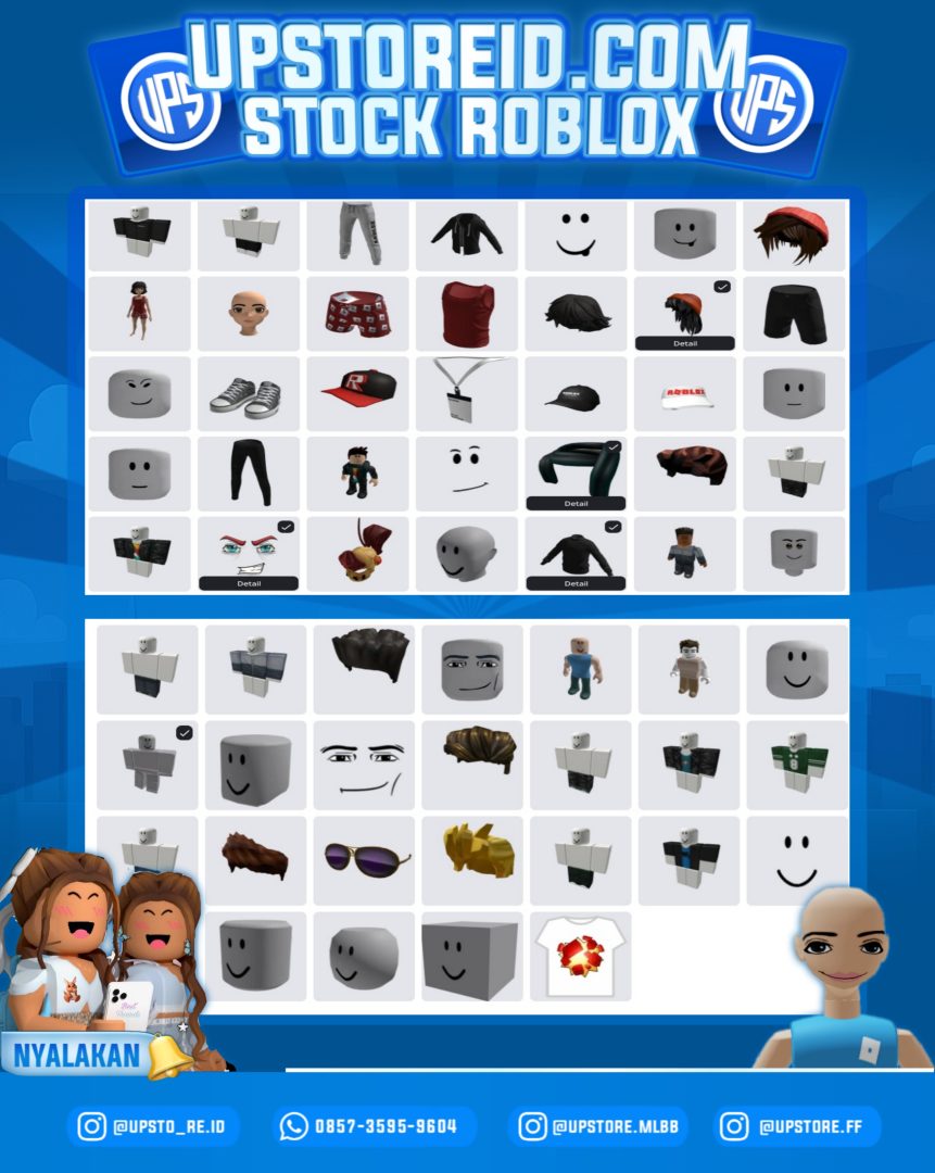 RBX002 - AKUN SMALL  | ROBLOX BIASA - Product Image