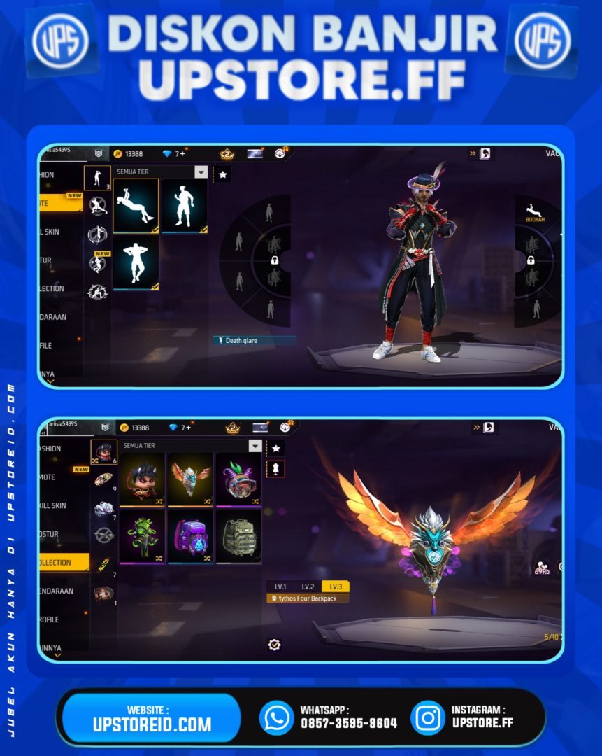 F507 - VAULT 30++ | WEAPON 37, FREE FIRE - Spec Image