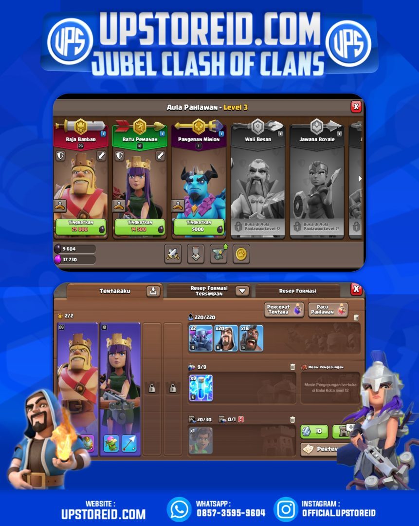 C010 - TH 9 | LV 66, CLASH OF CLANS - Spec Image