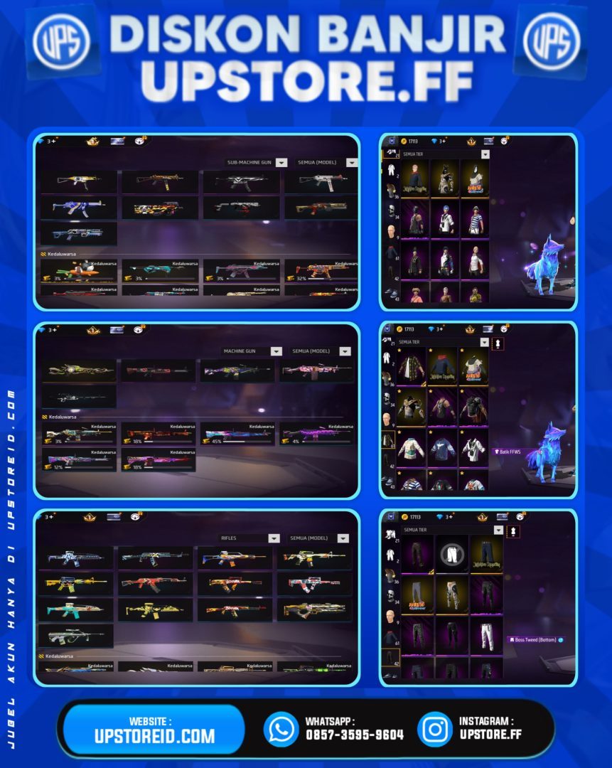 F867 - VAULT 80+, WEAPON 67 | FREE FIRE - Spec Image