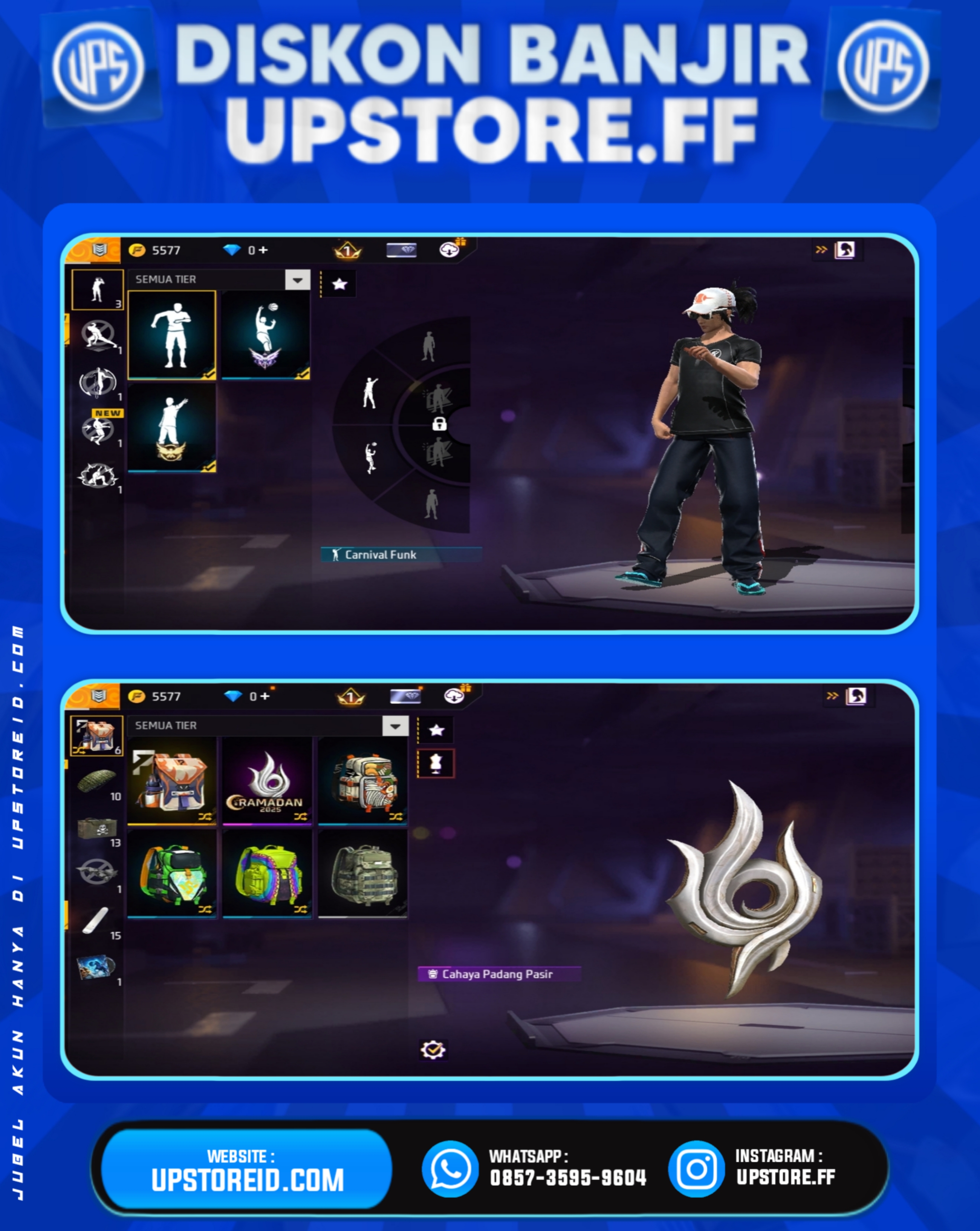 F872 - VAULT 30+, WEAPON 56 | FREE FIRE - Spec Image 3